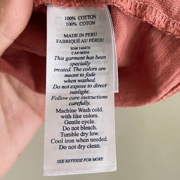 Faherty men’s sunwashed organic cotton pocket t-shirt - Picture 5 of 6